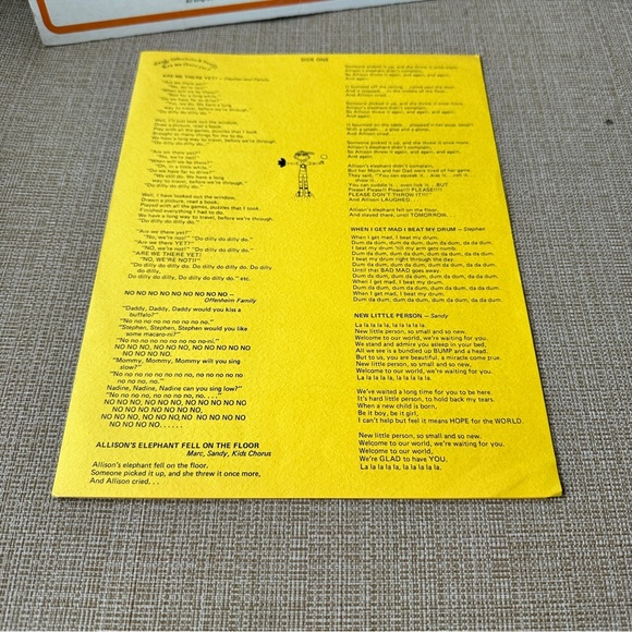 Are We There Yet Sandy Offenheim & Family 1978 LP Berandol Records -with lyrics - Picture 4 of 12